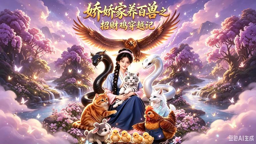 🔥149.娇娇家养百兽之招财鸡穿越记（60集）AI短剧
