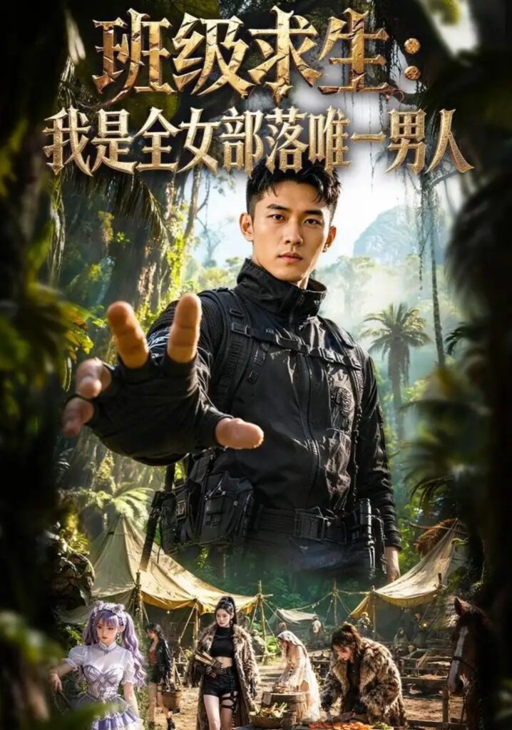 🔥145.班级求生：我是全女部落唯一男人（71集）AI短剧